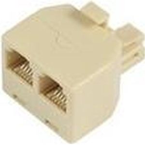 MicroConnect - Y-Adapter - Netwerksplitter - RJ-11 (6-polig)