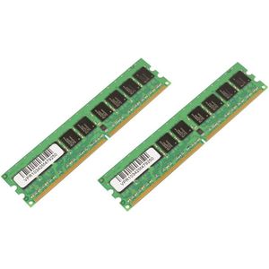 CoreParts - DDR2 Geheugenmodule - Groen - 2 x 2GB - Modelspecifiek