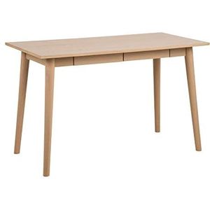 AC Design Furniture bureau Monika, B: 120 x D: 60 x H: 75 cm, hout, bruin