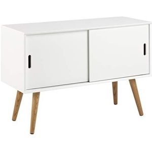 AC Design Furniture 60602 Mariela houten deur, 2 stuks, 100 x 38 x 69,5 cm, wit