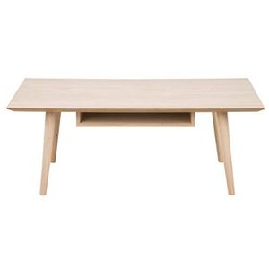 AC Design Furniture Salontafel Cecania, B: 115 x D: 60 x H: 42 cm, MDF, wit