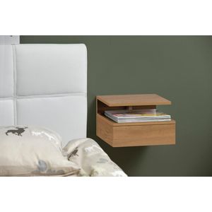 AC Design Furniture Fia Nachtkastjes, MDF, wilde eik, H 22,5 x B 32 x L 35 cm