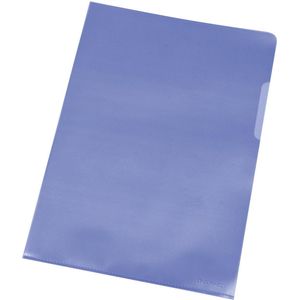 Q-CONNECT KF00307, Konventioneller Dateiordner, A4, Polypropylen (PP), Blau, Europa, 100 Stück(e)