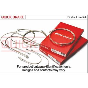 QUICK BRAKE Remleiding -set 4 delige Volvo  S40 (644) 645)