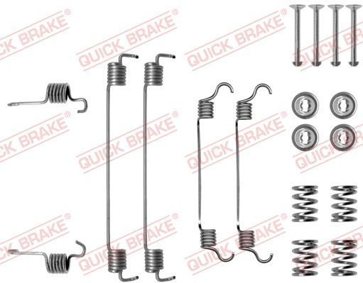 QUICK BRAKE - Remschoen - Achteras - MITSUBISHI 105-0784 - Remsysteem Bosch - Remtrommeldiameter 203 mm