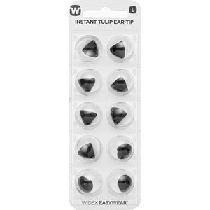 Widex - Coselgi - oortips - Dome - Tip -  luidsprekers -  easywear thintube - Intant Tulp Ear - tip L