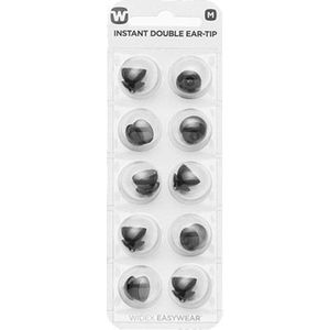 Widex - Coselgi - oortips - Dome - Tip -  luidsprekers -  easywear thintube - Instant double ear-tip M