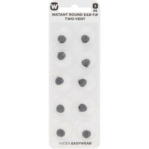 Widex - Instant Round - Oortip Rond - 8 mm - Dubbele Ontluchting