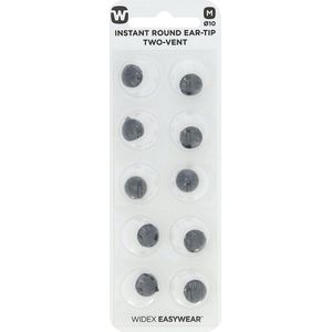 Widex - Coselgi - oortips - Dome - Tip -  luidsprekers -  easywear thintube - Instant Round two-vent ear-tiP M