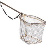 Savage Gear Full Frame Rubber Mesh Landing Net Large (50x65) 95-150cm Telescoop