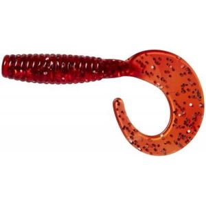 Ron Thompson Grup Curl Tail 5.5cm - 1.8gr - Kleur : Red Silver
