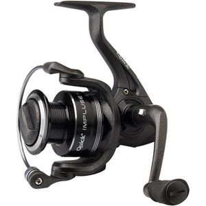 DAM Quick Impulse 4QF Vismolen, Spinning-haspels, all-round vissen, uniseks, zwart, 4000S, FD