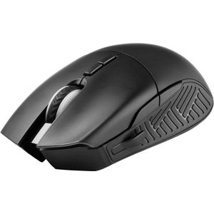 L33T Gaming - Draupnir draadloze muis - gaming muis draadloos opladen Qi-technologie - zwart (L33T-160377)