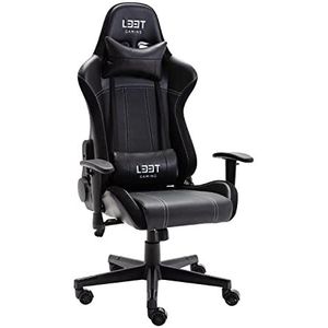 L33T Gaming L33T Evolve Gamingstoel, zwart, standaard