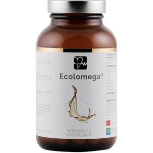 Natur Drogeriet Ecolomega Miljøvenlig Fiskeolie  120 stk.