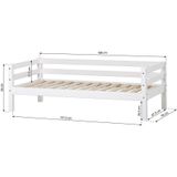 Hoppekids ECO Dream Junior Bed 70x160cm, Wit