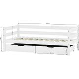 Hoppekids ECO Comfort juniorbed 70x160 cm, wit