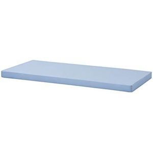 Hoppekids matras met overtrek, conventioneel schuim/katoen 200 x 90 x 9 cm Cerulean blauw