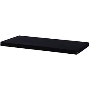 Hoppekids Matras, Conventioneel schuim, Stretch Limbo zwart, 160 x 70 x 9 cm