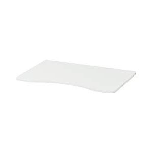 Hoppekids Storey, tafelblad, massief grenen, wit, 57 x 80 cm