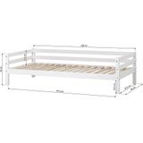 Hoppekids ECO Dream My Color juniorbed 90x200 cm, Droomblauw