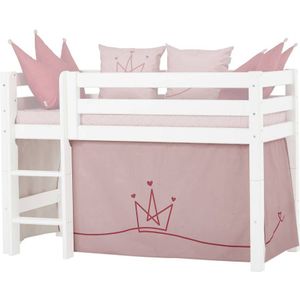 Hoppekids - Gordijn - Pale Rose - Hoogslaper Princes - 70x160 cm
