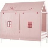 Hoppekids Prinsessen textiel voor huisbed 90x200 cm