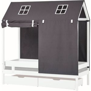 Hoppekids - Gordijn - Huisbed Pets - 70x160 cm - 100% Katoen