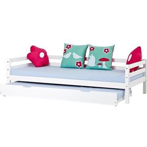 Kinderkamer - Logeerbed - Wit - Massief Grenen/MDF