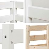 Hoppekids Spielbett »ECO COMFORT, Hochbett, in 2 Einzelbetten teilbar«, Höhe 72cm, Farbe & Größe & Matratze