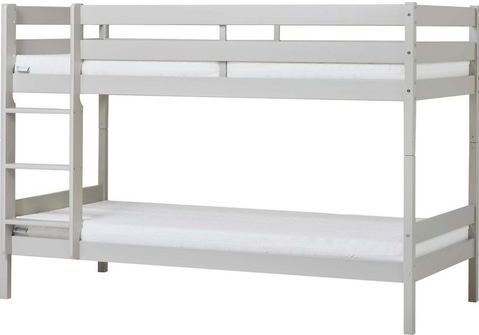 Hoppekids Etagenbett "ECO Comfort Kinderbett 90x200 oder 70x160 aus Massivholz in 4 Farben", TÜV, FSC und Nordisches Umweltzeichen – wahlweise mit Matratzen