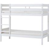 Hoppekids Etagenbett »ECO Comfort Kinderbett 90x200 oder 70x160 aus Massivholz in 4 Farben«, TÜV, FSC und Nordisches Umweltzeichen – wahlweise mit Matratzen
