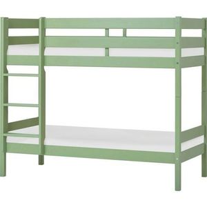 Hoppekids Etagenbett "ECO Comfort Kinderbett 90x200 oder 70x160 aus Massivholz in 4 Farben", TÜV, FSC und Nordisches Umweltzeichen – wahlweise mit Matratzen