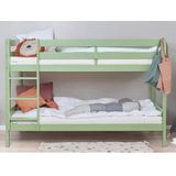 Hoppekids Etagenbett "ECO Comfort Kinderbett 90x200 oder 70x160 aus Massivholz in 4 Farben", TÜV, FSC und Nordisches Umweltzeichen – wahlweise mit Matratzen