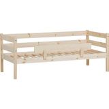 Hoppekids Einzelbett "ECO Comfort Kinderbett, Kiefer Massivholz, Jugendbett inkl. Rollrost", 70x160 cm, wahlweise in verschieden Farben/ Matratze/ Absturzsicherung