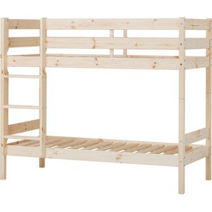 ECO Comfort stapelbed 70x160 cm met lattenbodem - Natuurlijk Hout / 70x160cm