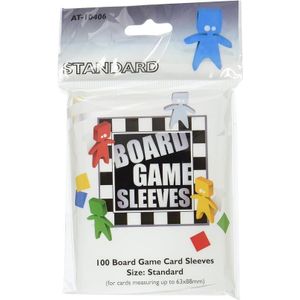 Board Game Sleeves - Standard (63x88mm) | PVC-vrij | Geschikt voor diverse spellen | 100 sleeves