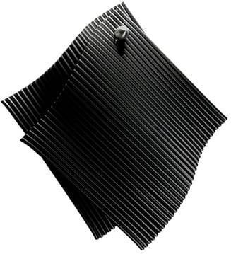 Pannenlap met Haak, Set van 2 Stuks, Siliconen, Zwart - Eva Solo