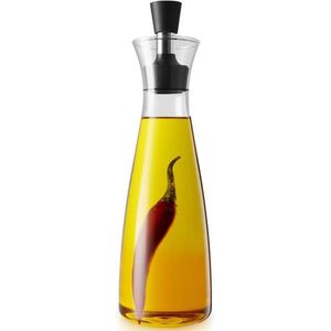 Eva Solo - Olie of Azijn Karaf - 500 ml - Glas / RVS - Transparant
