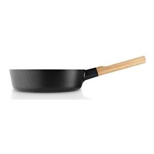 Eva Solo - Nordic Kitchen Gietaluminium Slip-Let Non-Stick Sauteerpan Ø 24 cm - Hout - Zwart