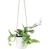 Eva Solo - Bloempot met Bewateringssysteem Hangend Ø 15 cm - Aardewerk - Wit