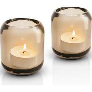 Eva Solo - Theelicht Houder, Set van 2 Stuks, Amber - Eva Solo | Light