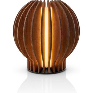 LED Lamp, Rond, 15 cm, Smoked Oak - Eva Solos-sRadiant