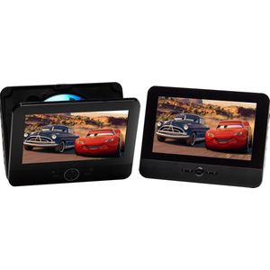 Denver Portable DVD Speler Auto Set van 2 - 7 inch - Incl. Hoofdsteunhouder