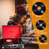 Denver Platenspeler - Ingebouwde Speakers - Incl. PC Software - Auto-stop - Retro - VPL120 - Zwart