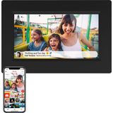 Denver Digitale Fotolijst 7 Inch - Frameo App - Fotokader - WiFi - IPS Touchscreen - 8GB - PFF710B