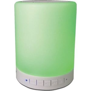 Denver BTL-30 - Bluetooth speaker met verlichting en radio - Wit