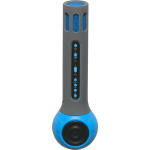 Denver Karaoke microfoon met luidspreker blauw