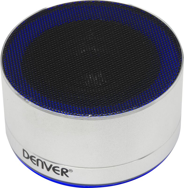 Denver BTS-32 Wit - Draadloze Bluetooth Speaker