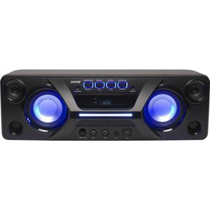 Denver BTB-410 Draagbare Bluetooth Speaker met Discolichten - Zwart